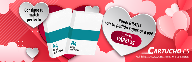 Papel GRATIS por San Valentín